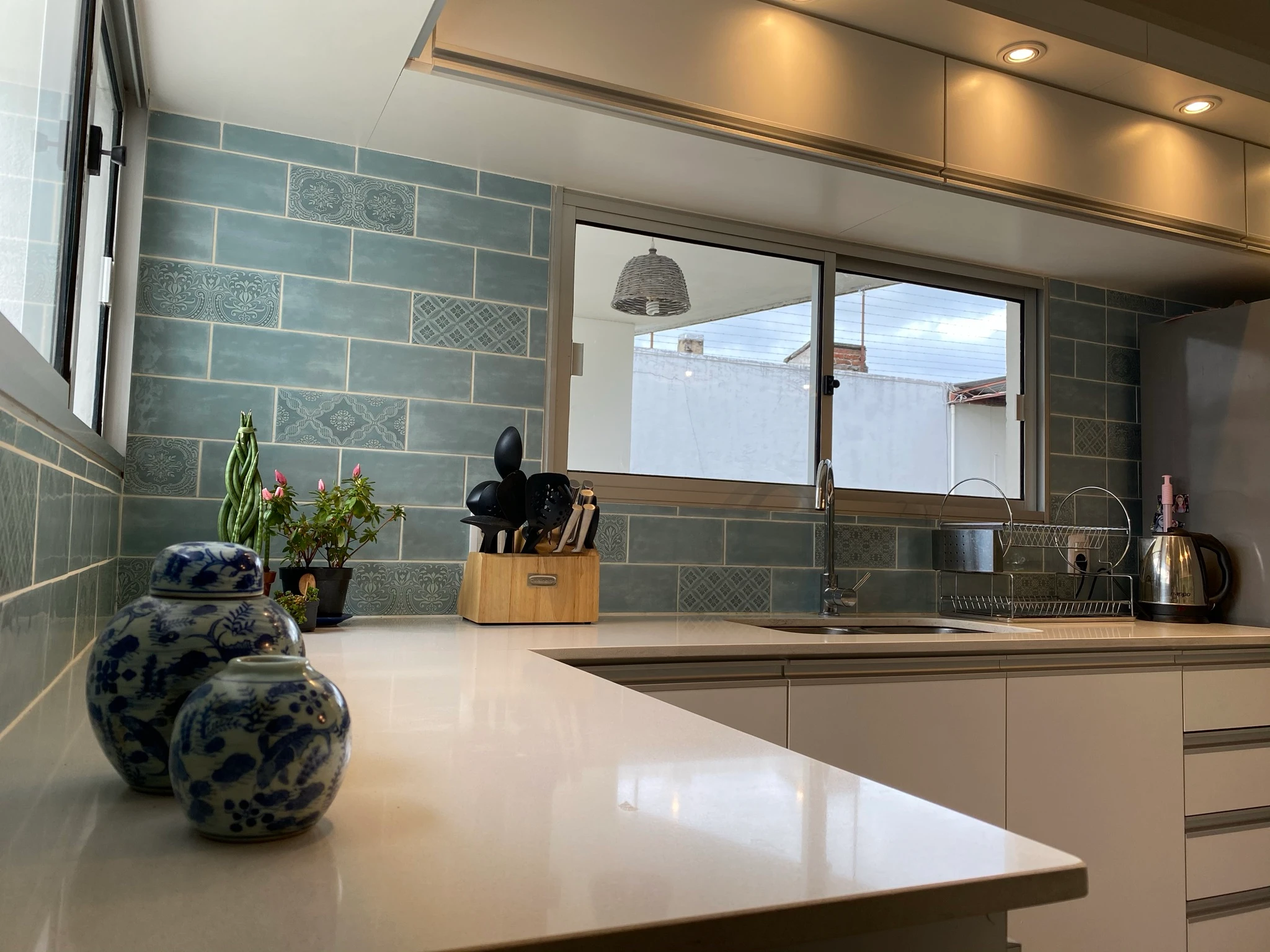 Cocina Verde Agua — imagen 9